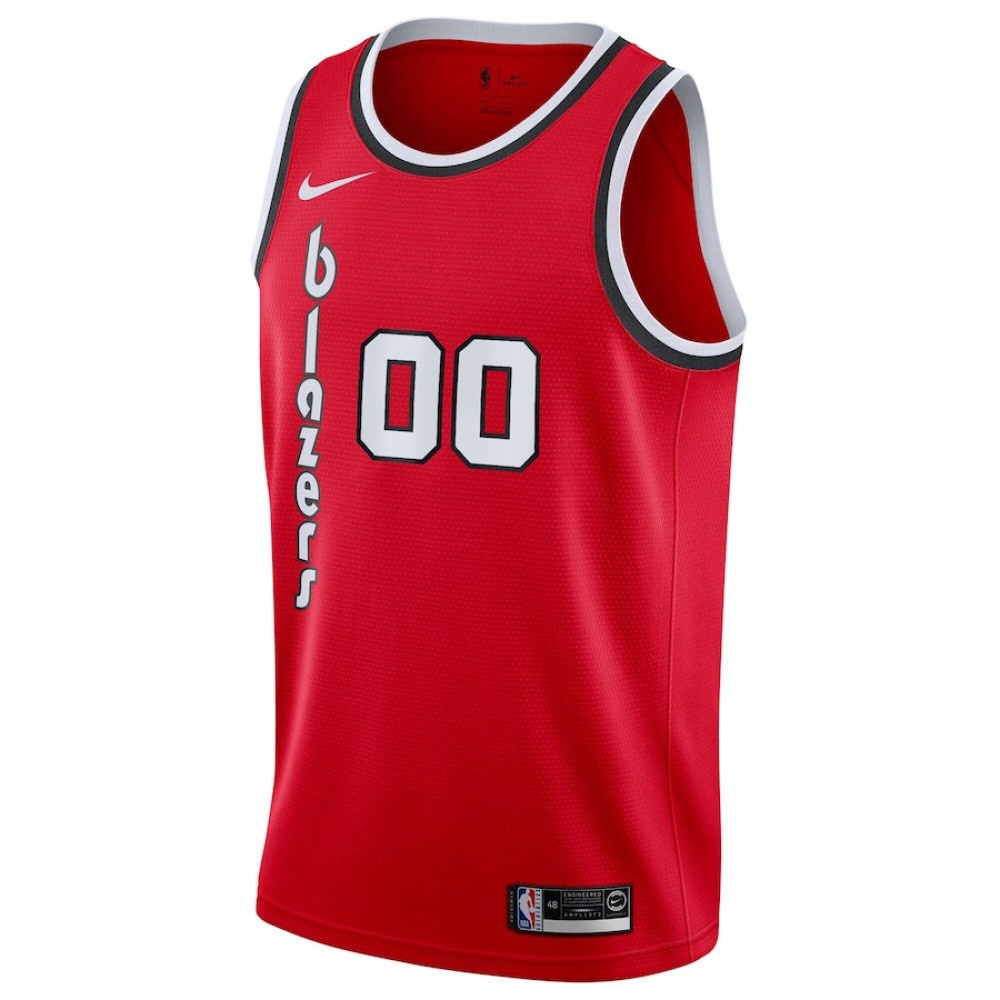 Men's Portland Trail Blazers Carmelo Anthony #00 Red Swingman Jersey - Classic Edition-Pro Kit Vault | Brand New 26/27 Sports Jerseys